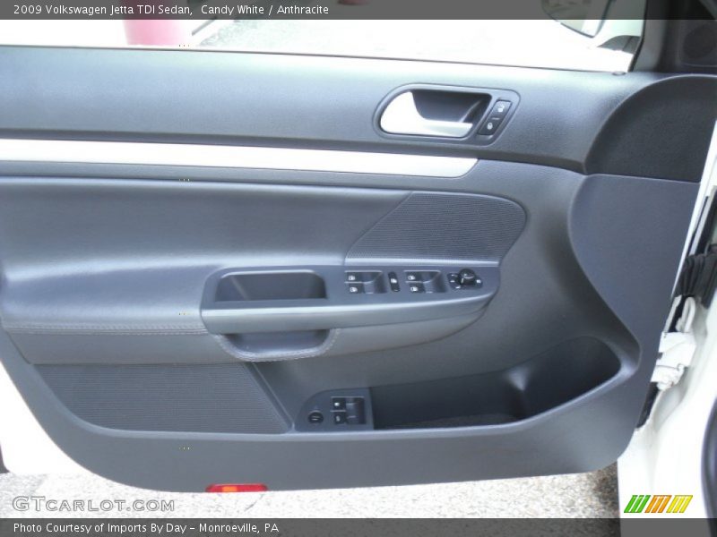 Door Panel of 2009 Jetta TDI Sedan