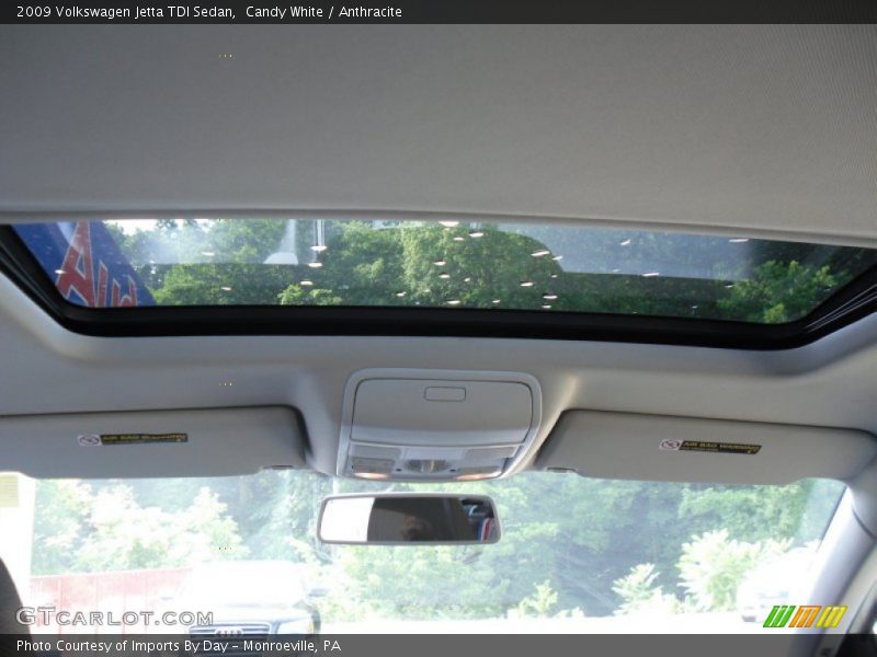 Candy White / Anthracite 2009 Volkswagen Jetta TDI Sedan