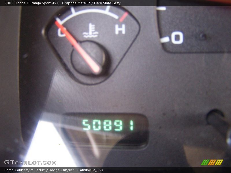 Graphite Metallic / Dark Slate Gray 2002 Dodge Durango Sport 4x4