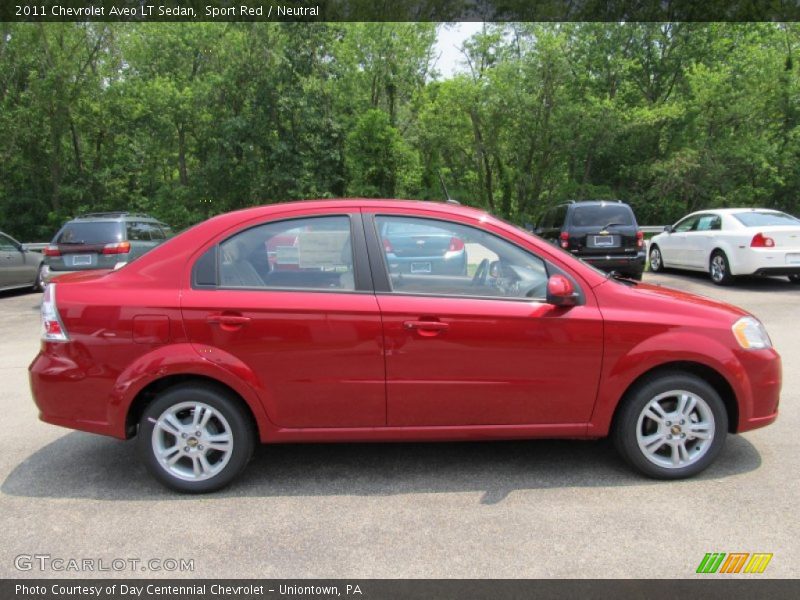  2011 Aveo LT Sedan Sport Red