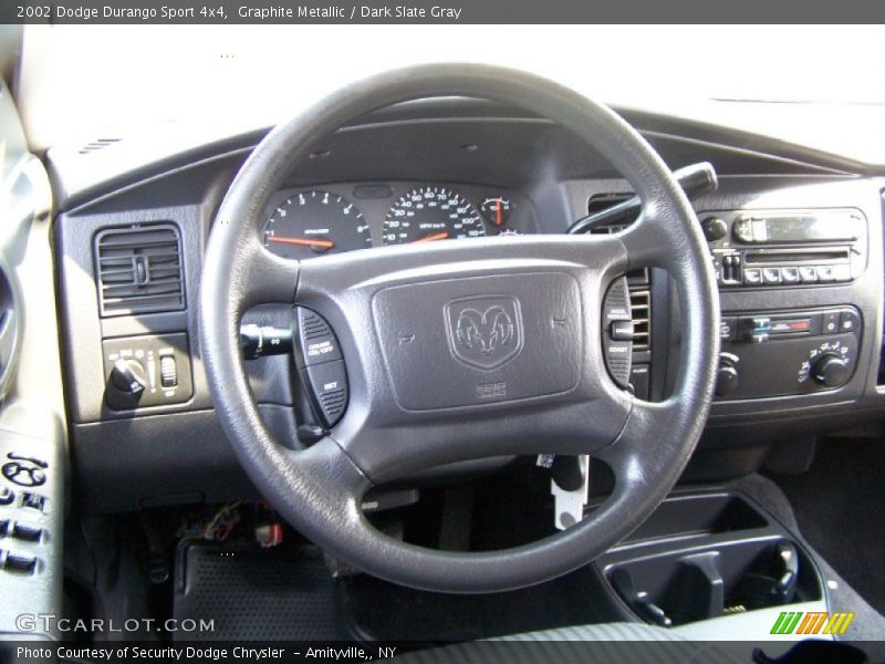  2002 Durango Sport 4x4 Steering Wheel