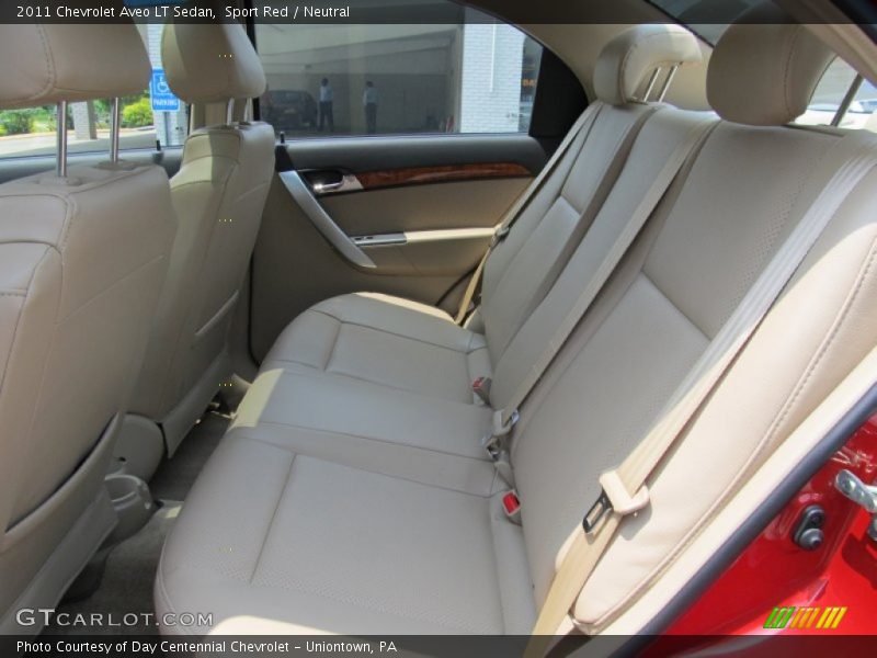  2011 Aveo LT Sedan Neutral Interior