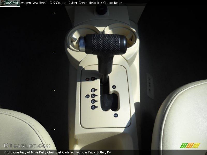 Cyber Green Metallic / Cream Beige 2005 Volkswagen New Beetle GLS Coupe