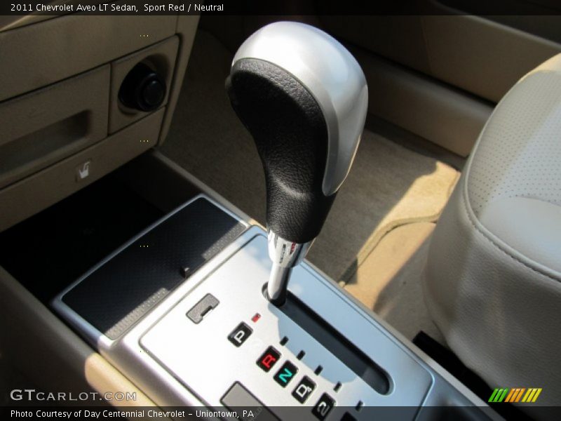  2011 Aveo LT Sedan 4 Speed Automatic Shifter