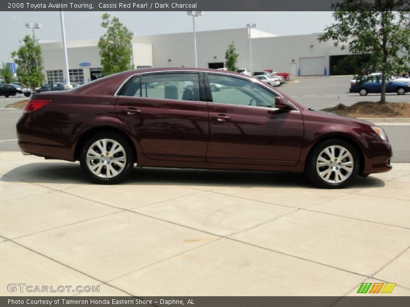 Cassis Red Pearl / Dark Charcoal 2008 Toyota Avalon Touring