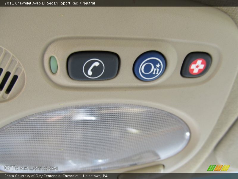 Controls of 2011 Aveo LT Sedan