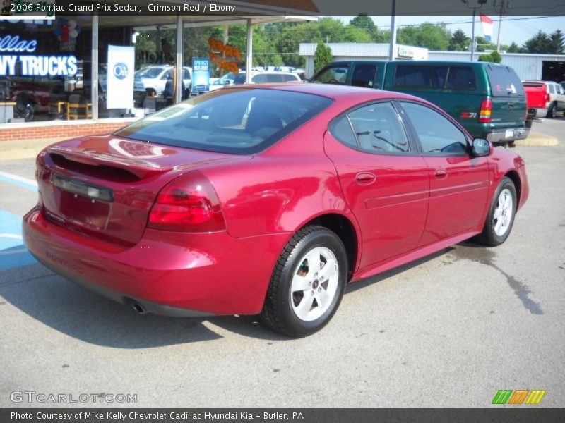 Crimson Red / Ebony 2006 Pontiac Grand Prix Sedan