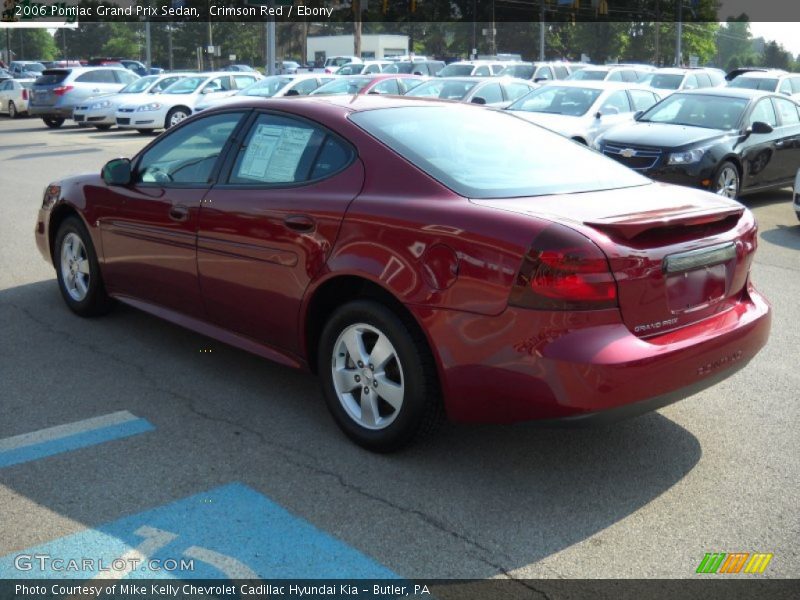 Crimson Red / Ebony 2006 Pontiac Grand Prix Sedan