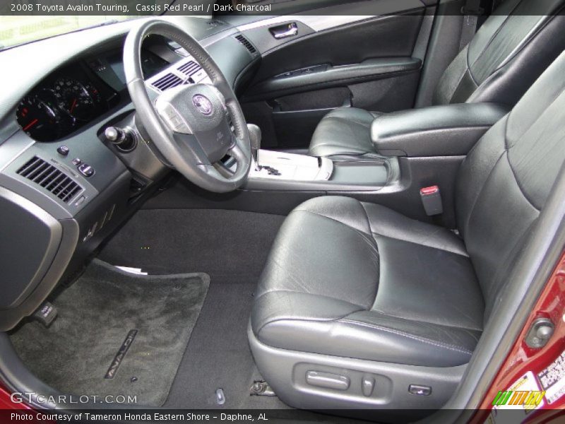 Cassis Red Pearl / Dark Charcoal 2008 Toyota Avalon Touring