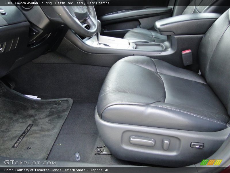 Cassis Red Pearl / Dark Charcoal 2008 Toyota Avalon Touring