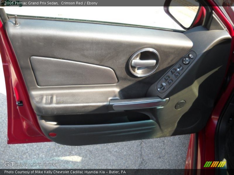 Crimson Red / Ebony 2006 Pontiac Grand Prix Sedan