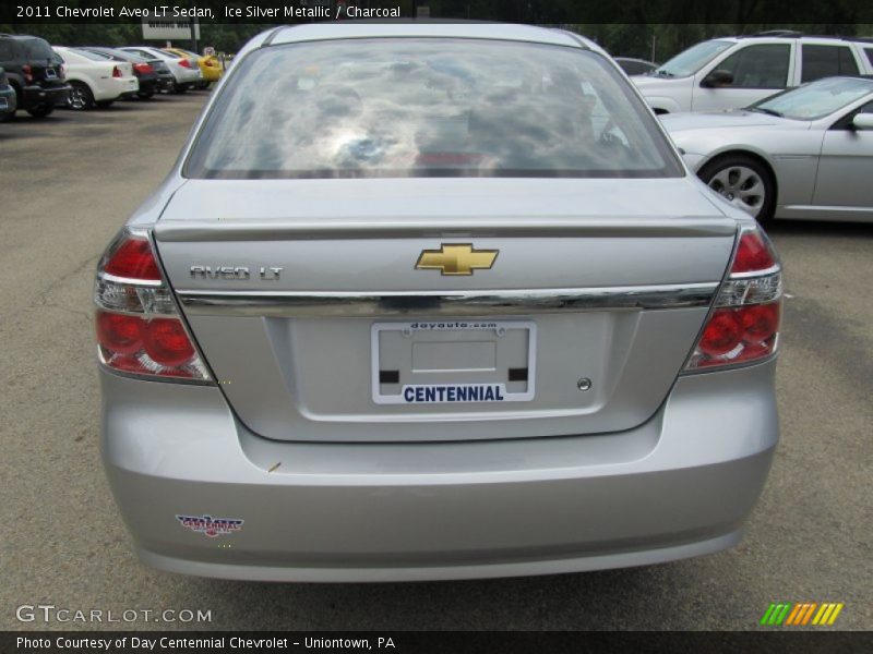 Ice Silver Metallic / Charcoal 2011 Chevrolet Aveo LT Sedan