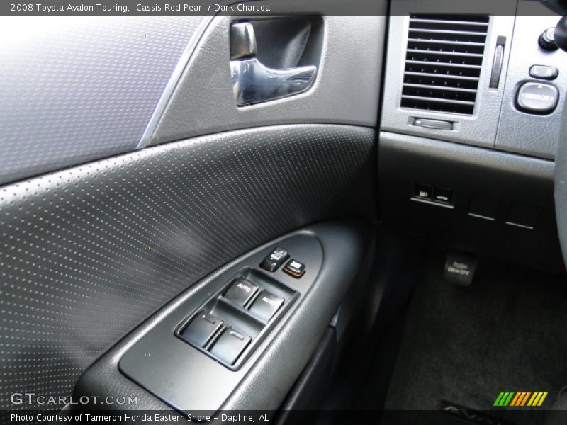 Cassis Red Pearl / Dark Charcoal 2008 Toyota Avalon Touring