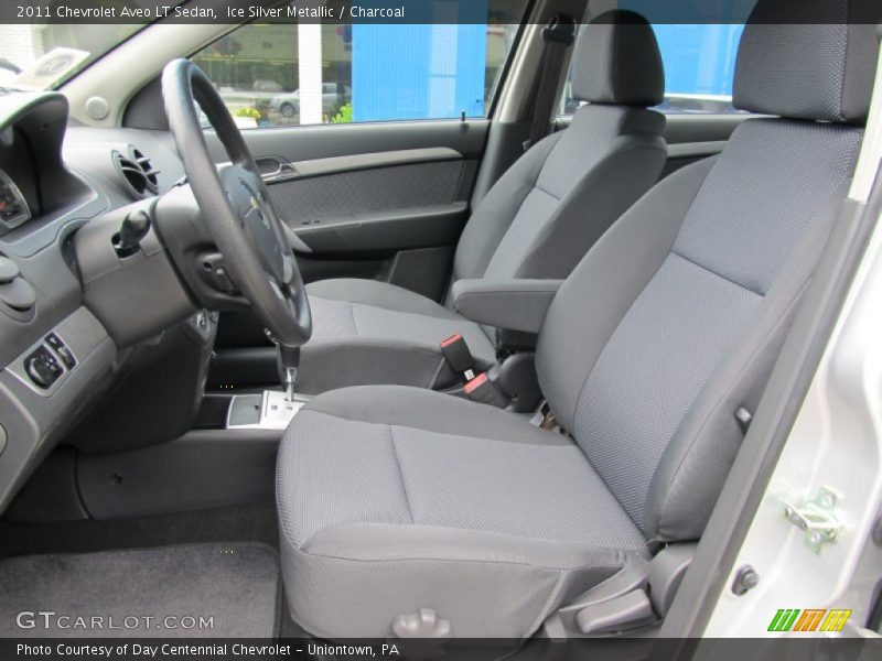  2011 Aveo LT Sedan Charcoal Interior
