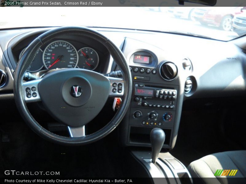 Crimson Red / Ebony 2006 Pontiac Grand Prix Sedan