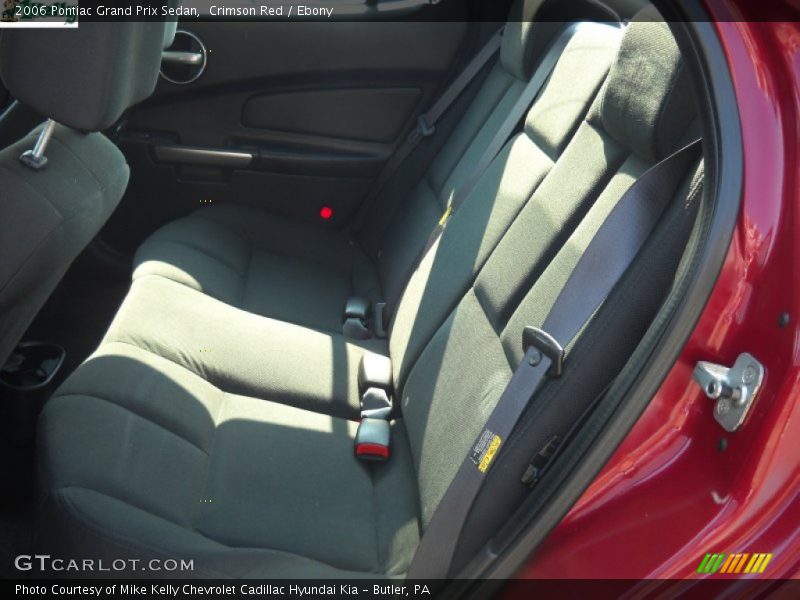 Crimson Red / Ebony 2006 Pontiac Grand Prix Sedan