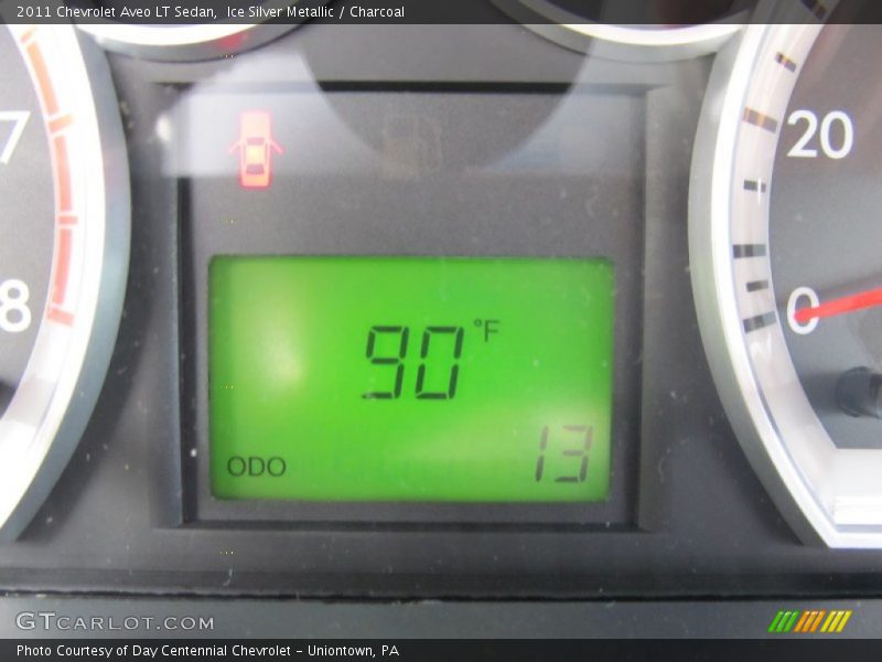 Ice Silver Metallic / Charcoal 2011 Chevrolet Aveo LT Sedan