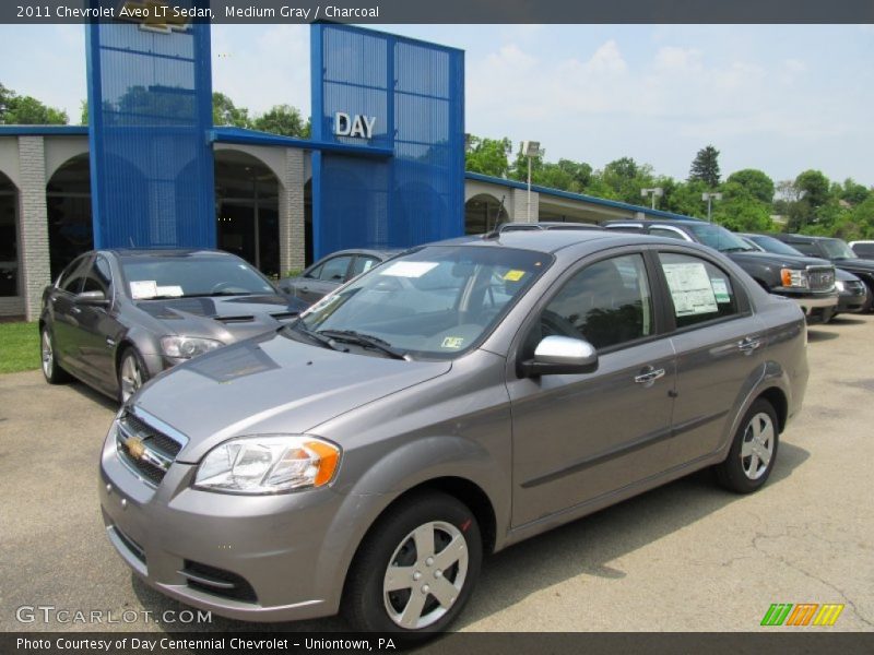 Medium Gray / Charcoal 2011 Chevrolet Aveo LT Sedan