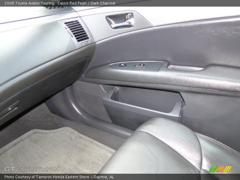 Cassis Red Pearl / Dark Charcoal 2008 Toyota Avalon Touring