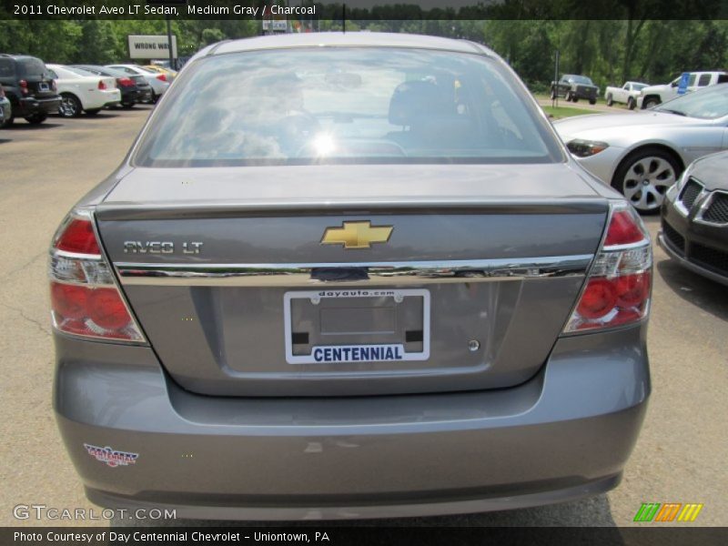 Medium Gray / Charcoal 2011 Chevrolet Aveo LT Sedan