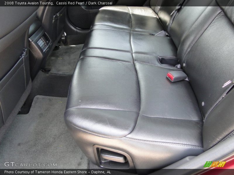 Cassis Red Pearl / Dark Charcoal 2008 Toyota Avalon Touring