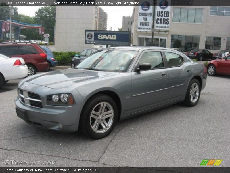 Silver Steel Metallic / Dark Slate Gray/Light Graystone 2006 Dodge Charger SXT