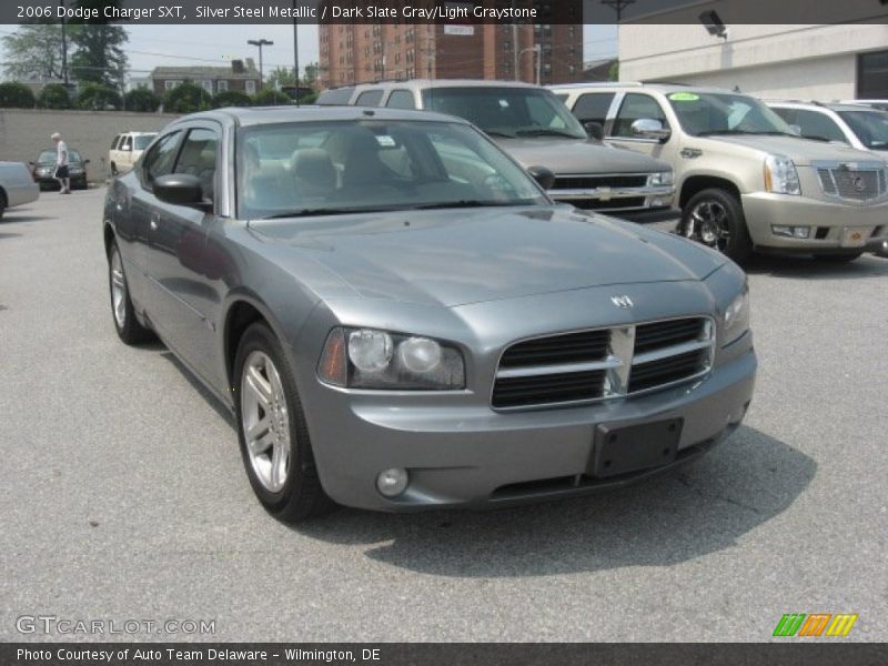 Silver Steel Metallic / Dark Slate Gray/Light Graystone 2006 Dodge Charger SXT