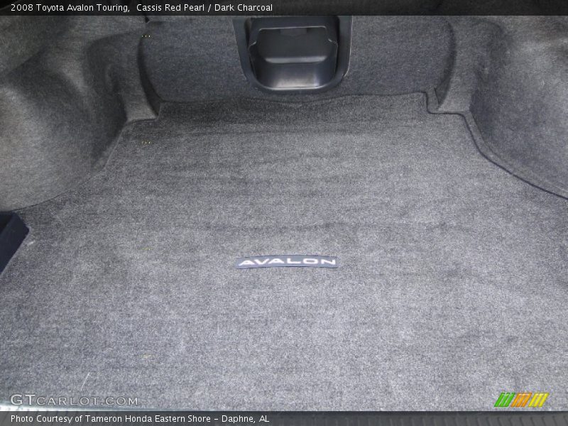 Cassis Red Pearl / Dark Charcoal 2008 Toyota Avalon Touring