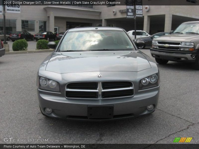 Silver Steel Metallic / Dark Slate Gray/Light Graystone 2006 Dodge Charger SXT
