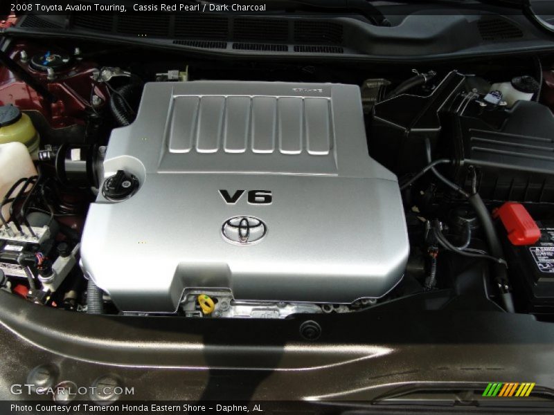 Cassis Red Pearl / Dark Charcoal 2008 Toyota Avalon Touring