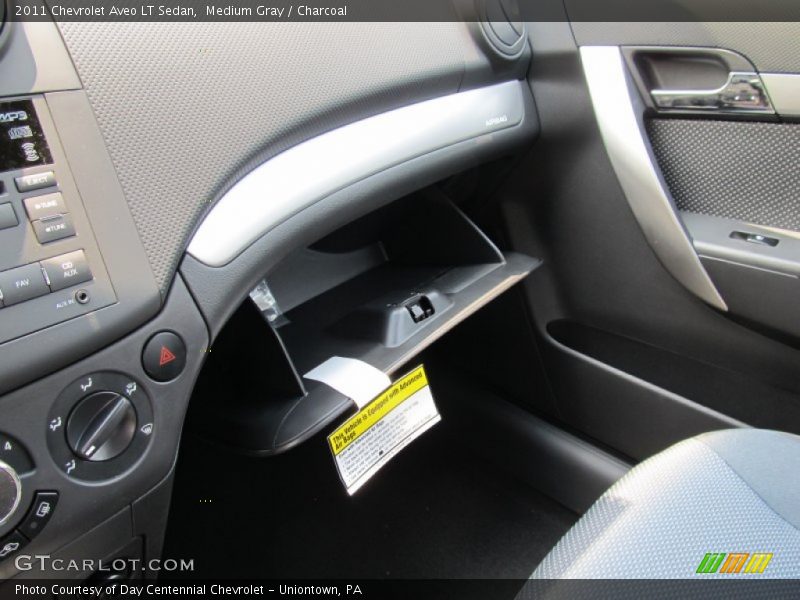Medium Gray / Charcoal 2011 Chevrolet Aveo LT Sedan