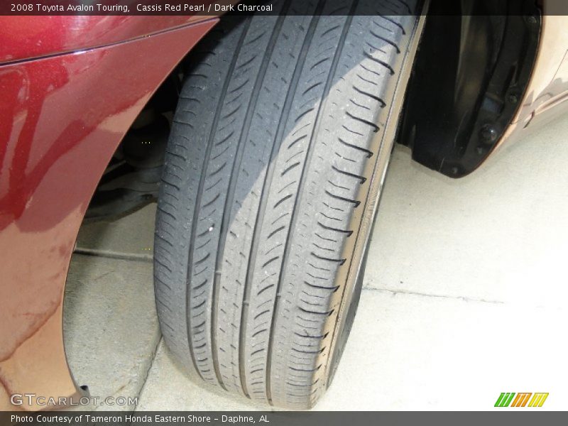 Cassis Red Pearl / Dark Charcoal 2008 Toyota Avalon Touring