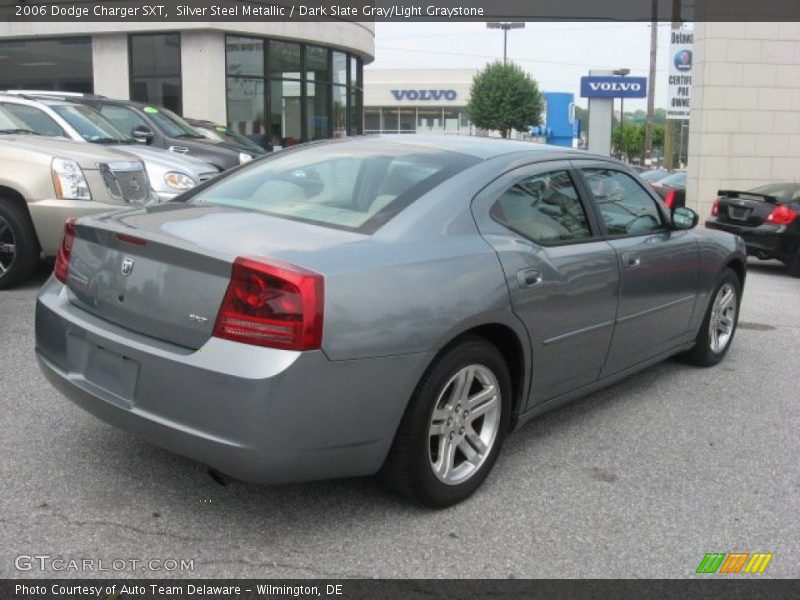 Silver Steel Metallic / Dark Slate Gray/Light Graystone 2006 Dodge Charger SXT