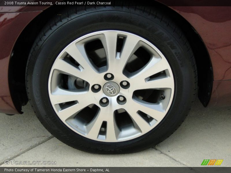Cassis Red Pearl / Dark Charcoal 2008 Toyota Avalon Touring