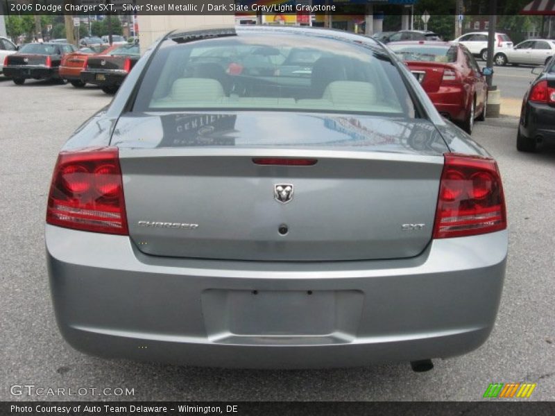 Silver Steel Metallic / Dark Slate Gray/Light Graystone 2006 Dodge Charger SXT