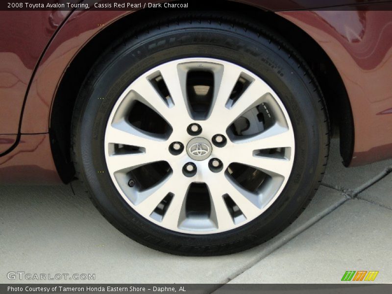 Cassis Red Pearl / Dark Charcoal 2008 Toyota Avalon Touring