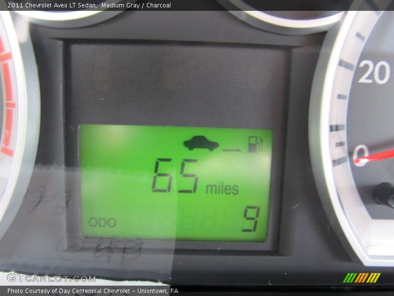 Medium Gray / Charcoal 2011 Chevrolet Aveo LT Sedan