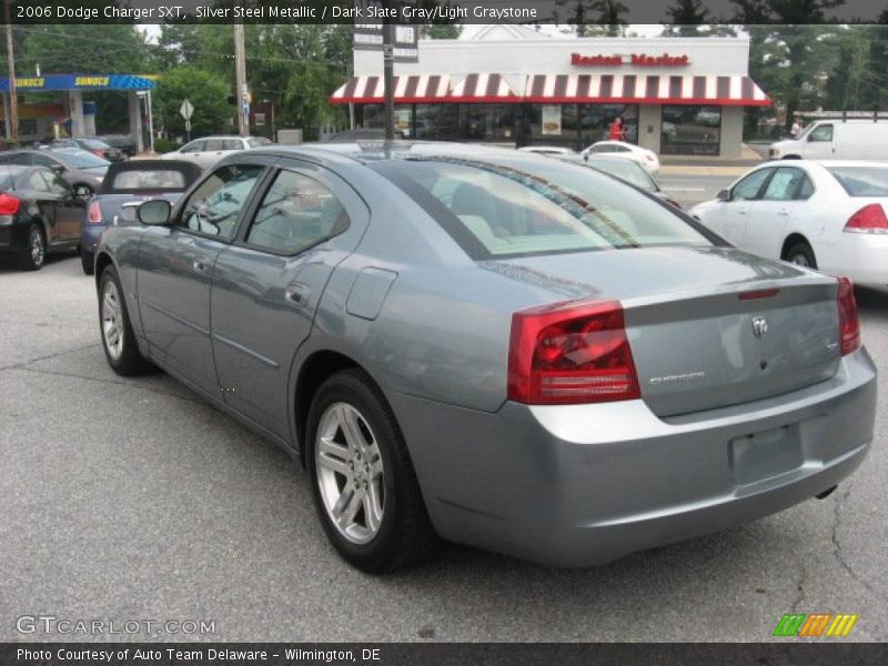 Silver Steel Metallic / Dark Slate Gray/Light Graystone 2006 Dodge Charger SXT