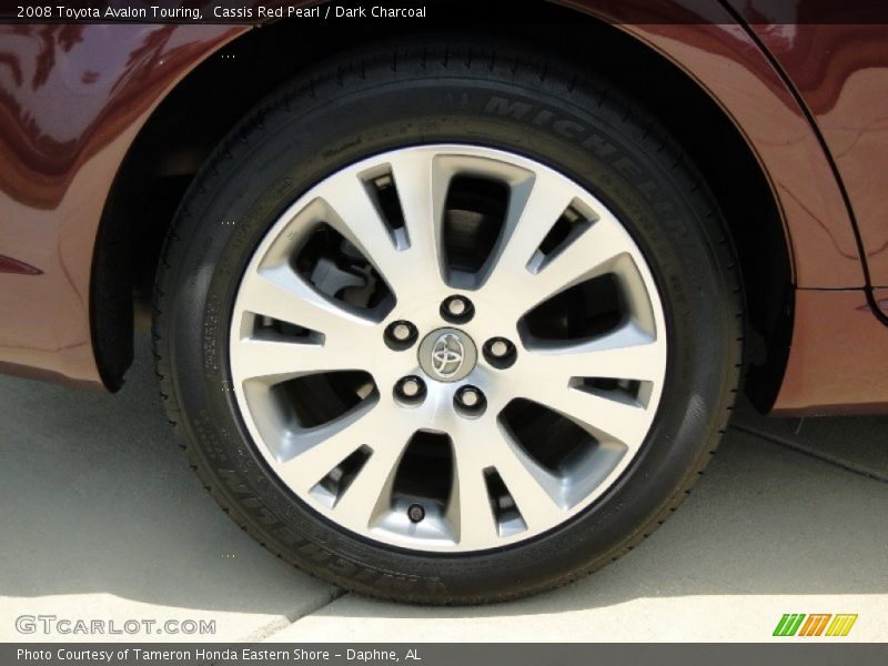 Cassis Red Pearl / Dark Charcoal 2008 Toyota Avalon Touring