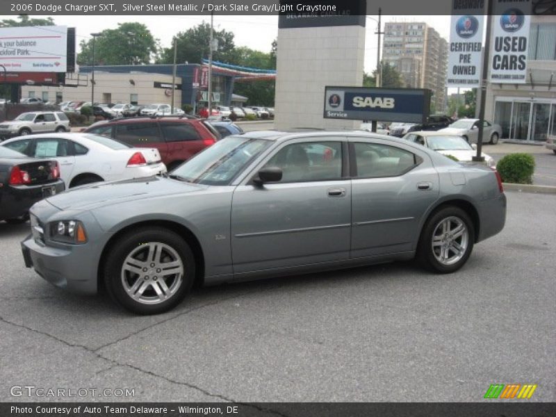 Silver Steel Metallic / Dark Slate Gray/Light Graystone 2006 Dodge Charger SXT