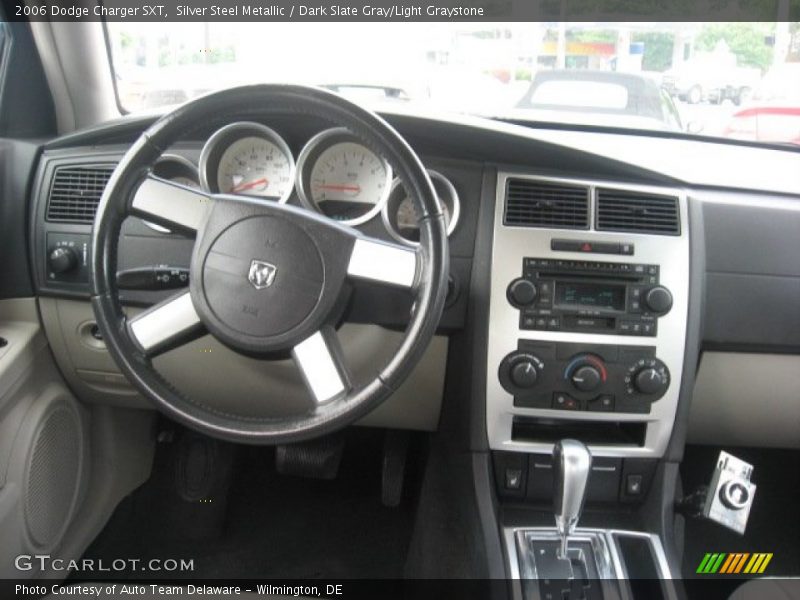 Silver Steel Metallic / Dark Slate Gray/Light Graystone 2006 Dodge Charger SXT
