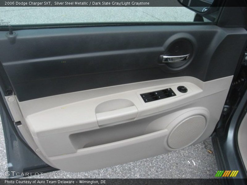 Silver Steel Metallic / Dark Slate Gray/Light Graystone 2006 Dodge Charger SXT