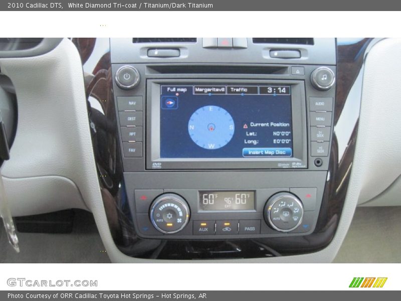 White Diamond Tri-coat / Titanium/Dark Titanium 2010 Cadillac DTS