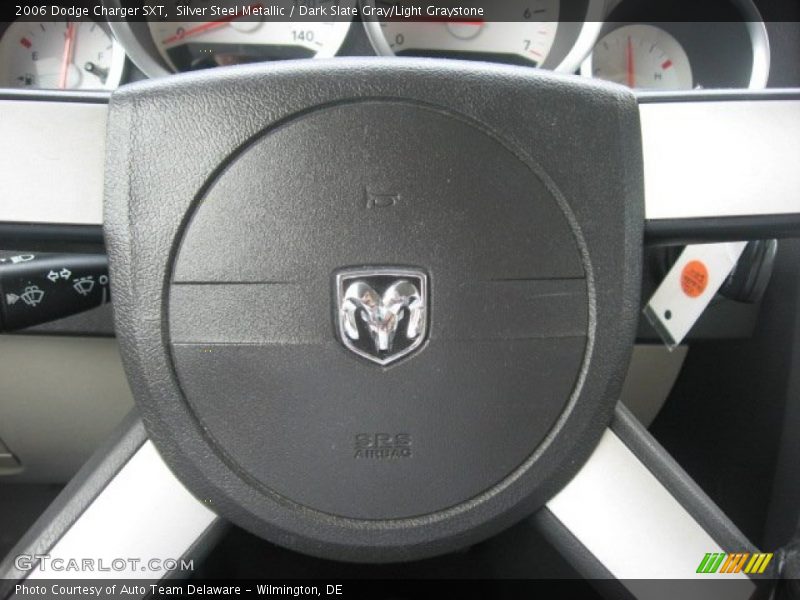 Silver Steel Metallic / Dark Slate Gray/Light Graystone 2006 Dodge Charger SXT