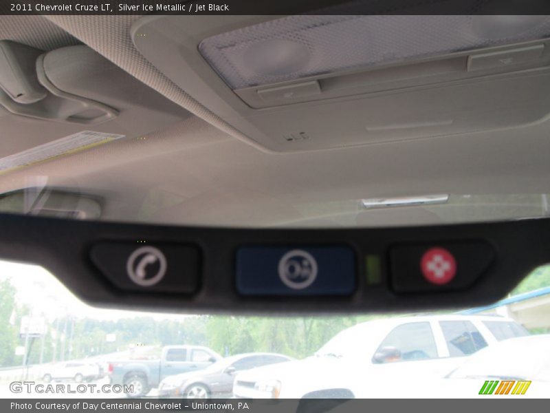 Silver Ice Metallic / Jet Black 2011 Chevrolet Cruze LT