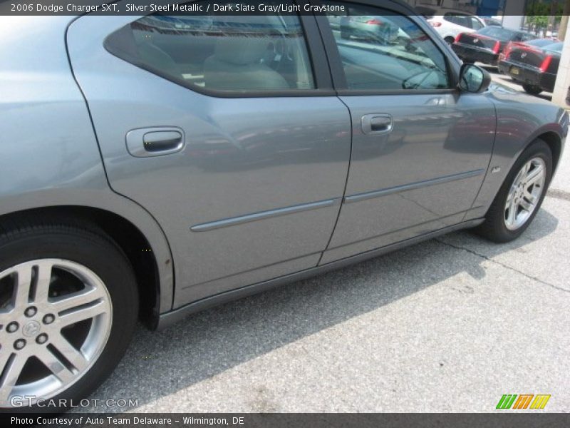 Silver Steel Metallic / Dark Slate Gray/Light Graystone 2006 Dodge Charger SXT