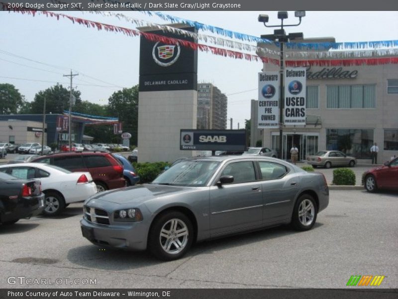 Silver Steel Metallic / Dark Slate Gray/Light Graystone 2006 Dodge Charger SXT