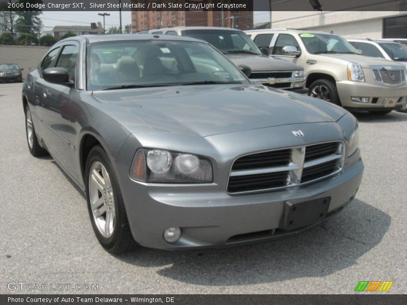 Silver Steel Metallic / Dark Slate Gray/Light Graystone 2006 Dodge Charger SXT