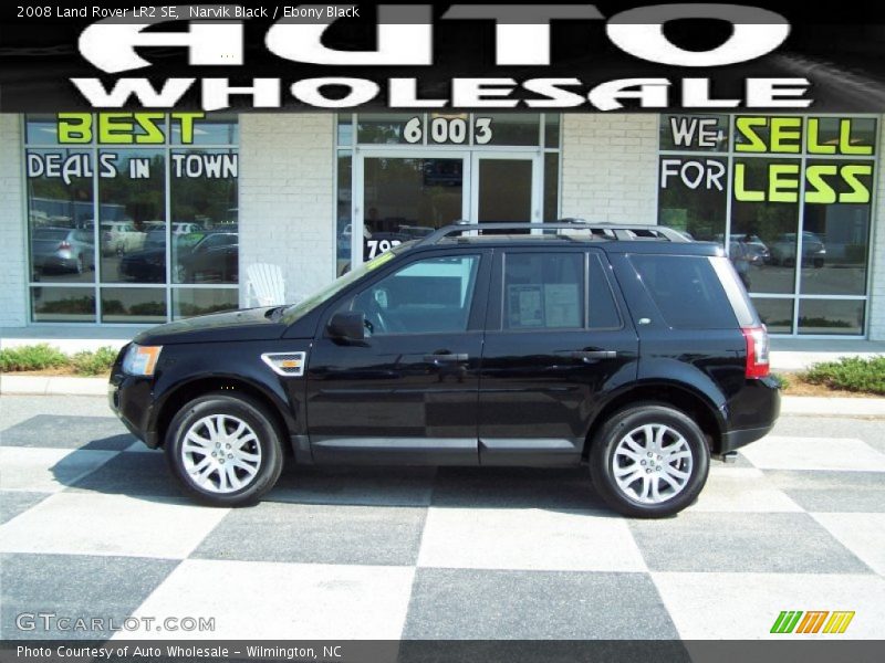 Narvik Black / Ebony Black 2008 Land Rover LR2 SE