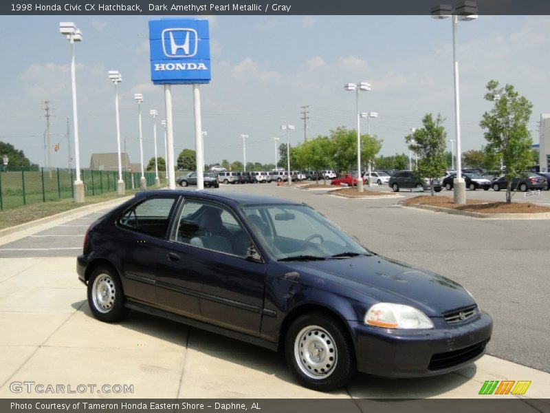  1998 Civic CX Hatchback Dark Amethyst Pearl Metallic